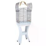 Imac Calla Kahve-Gold 65.5x43x76-148.5 cm Ayaklı Papağan Kafesi