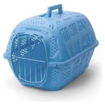 Imac Carry Sport Metal Kapılı Mavi 48x34x32 cm Köpek Taşıma Çantası
