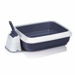 Imac Duo 59x40x28 cm Lacivert Kedi Tuvaleti