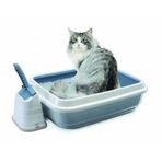 Imac Duo Beyaz Mavi Kedi Tuvaleti