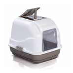 Imac Easy Cat Gri Filtreli Kapalı Kedi Tuvalet Kabı