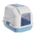Imac Easy Cat Mavi 50x40x40 cm Kapalı Kedi Tuvaleti