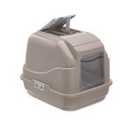 Imac Easy Gri 40x50x40 cm Cat Kapalı Filtreli Kedi Tuvaleti