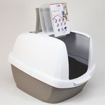 Imac Maddy Junior Üstü Açılabilen Gri 57x43x41 cm Kapalı Kedi Tuvaleti