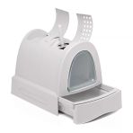 Imac Zuma Torbalı Kapalı Kedi Tuvaleti Gri 56X40x42,5Cm