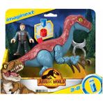 Imaginext Jurassic World Slash'n Battle Stinger GVV65 Mavi Oyuncak Dinozor