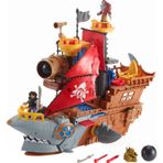 Imaginext Köpek Balığı Korsan Gemisi Ve Köpek Balığı Korsanlar Oyun Seti