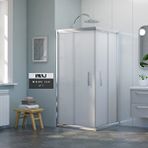 İmaj Banyo İmaj Mode Ice Kare Duşakabin A-7 100*100 H190 Gümüş