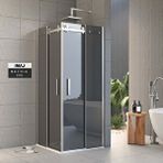 İmaj Banyo Pro Methis Kare Duşakabin 100*100 H:195 Gümüş