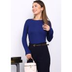 İmaj Butik Lacivert Parmak Geçmeli Modal Body