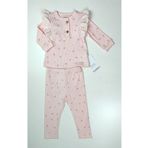 İmaj Kız Minik Çiçekler 2'li Bebek Takımı, Pijama Takımı