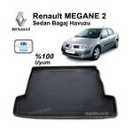 İmaj Renault Megane 2 Sedan Bagaj Havuzu Dayanıklı Malzeme ile Su Geçirmez 1 Adet Araca Özel Uyum