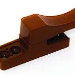 İMALATÇIDAN Pvc Kapı Pencere Kilidi, Çocuk Emniyet Mandalı%100 Metal 5 ADET (KAHVE)