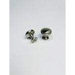 İmamoğlu Zamak İstikbal Düğme Kulp - İnox - 40 mm - 5 Adet