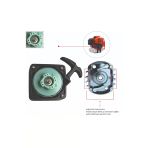 İmaya Starter + Marş Kovanı (Soğutmalı) Çin Tırpan Motorları Cg430/Cg520/Bg520