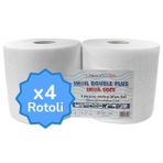IMBALLAGGI 2000 - Rulo Kağıt Kurutma Makinesi - 800 Yırtık - Gıda Sınıfı ve Dispenser ile Uyumlu - 4'lü Paket Kağıt