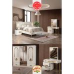 İmbaş Kardelen Yatak Odası Takımı %100 Mdf - Bazalı - Montajlı