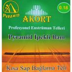 İmece Akort Pramid Kısa Sap Bağlama-Saz Teli 0.18 + Tezene