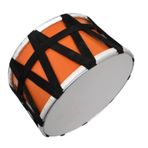 imece KCD-30PP-OR ÇOCUK DAVULU KONTRAPLAK TURUNCU 30 CM + TOKMAK ÇUBUK HEDİYE