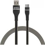 Imeng 3.1 A Ml108 Siyah USB A To Type C Örgülü Data Hızlı ve Şarj Kablosu