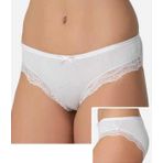 Imer Bayan Dantelli Modal Slip Bikini Külot 4236