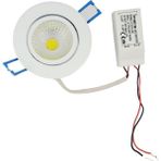İmera 5 Watt LED Spot Trafolu Beyaz Kasa Beyaz Işık (Yce-N5) ( 2ADET )