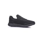 İmerShoes Günlük Erkek Yetişkin Siyah Sneaker Büyük Numara Spor Ayakkabı Lastik Bağcıklı Nefes Alabilen 110