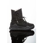 İmerShoes Kadın Günlük Nubuk Deri Kar Bot Bootie Postal Içi Kürklü Düğmeli Ve Bağcıklı Kaymaz Taban 501