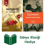 İmes Eğitim Yayınları 9. Sınıf Matematik Çek - Kopar Fasikülleri 4 Etap + Geometri + Dünya Klasiği Hediye - Hayır