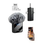 İMEXTECH VİVOPACK F11-2 Profesyonel Yaka Mini Mic Canlı Yayın Vlog Kablosuz Çift Verici Mikrofon