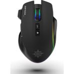 IMG-GT22 Inca Profesyonel Gaming Oyuncu Mouse | 8 Tuş Rgb LED 7200 Dpı Bluetooth 5.3 Kablosuz & Kablolu Kullanım - Siyah