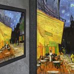 İmgeci Van Gogh Teras Kafede Tablo