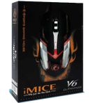 Imice LED Işıklı 4800DPI Oyuncu Mouse - Siyah