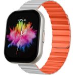 Imıkı Se1 Xiaomi Ecosystem Company Sesli Görüşme Akıllı Saat ( Genpa Garantili ) - Gümüş - Turuncu