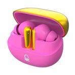 İmiki T14 Benetton Edition Bluetooth Kulaklık Pembe Sarı