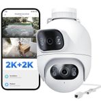 İmilab EC6 Dual 2K+2K Çift Lensli Beyaz 360 Dış Mekan Güvenlik Kamerası