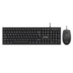 Imk-376t Kablolu Türkçe Q Klavye Mouse Seti 105 Tuş Ergonomik Tasarım Usb 2.0 10 Milyon Tuş Ömrü