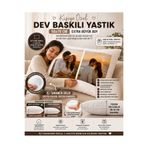 imkaya KİŞİYE ÖZEL 50X70CM LÜX YASTIK - İÇİ 1.KALİTE BONCUK SİLİKON DOLU DOĞUM GÜNÜ YIL DÖNÜMÜ HEDİYESİ