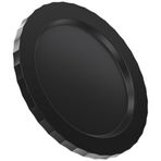 imluckies Manyetik Taban, PopSocket Telefon Tutamakları ve MagSafe iPhone Serisi Kılıf ile Uyumlu, Çıkarılabilir Kindle/Telefon Tutucu Taban, İnce ve Hafif Taşınabilir Plaka, Saf Siyah