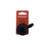 Impact ZİL-157 Bell, Parlak Siyah, Kartlı Bisiklet Zili