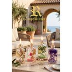 impeRiums El Yapımı Dekoratif Kandil Mum 4’lü Set – Premium Ev & Masa Dekoru