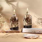 impeRiums Imperiums Dekoratif Kandil Mum 100 Ml Siyah 2'li Set