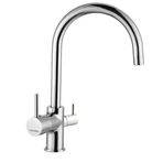 Impero Delta-34 2N Granit Chrome Eviye Bataryası
