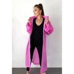 İmpertex Kadın Erkek Yağmurluk Kapüşonlu Çıtçıtlı Eva Pembe Yağmu Pembe