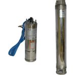 İmpo Eco 403/15 Krom Başlıklı 1,5Hp Trifaze Derin Kuyu Dalgıç Pompa Motorlu