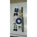 Impo Sk 402/14 1HP Technoplast Başlıklı 45 MT Yassı Kablolu ve Panolu 90 mt Halatlı Monofaze Takım Dalgıç Pompa