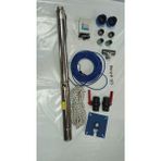 Impo Sk 404/10 1Hp Krom Başlıklı 25 Mt Yassı Kablolu Ve Panolu 50 Mt Halatlı Çift Vanalı Akıtma Başlıklı Monofaze Takım Dalgıç Pompa
