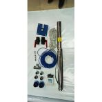 Impo Sk 406/13 2Hp Technoplast Başlıklı 60 Mt Yassı Kablolu Ve Panolu 120 Mt Halatlı Çift Vanalı Akıtma Başlıklı Monofaze Takım Dalgıç Pompa