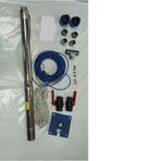 Impo Sk 415/15 5,5hp Krom Başlıklı 35 Mt Yassı Kablolu Ve 70 Mt Halatlı Çift Vanalı Akıtma Başlıklı Trifaze Takım Dalgıç Pompa