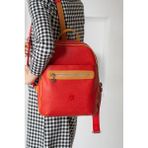 ImPolo Maya Kırmızı Taba 35x28 cm Kadın Sırt Çantası